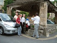London member Peter West at Castle Combe