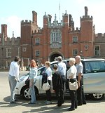 London member Peter West at Hampton Court