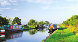 A canal in Cheshire