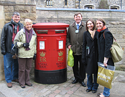 Post box in Windsor Castle