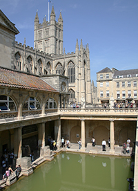 Roman Baths and Bath Abbey