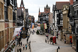 Chester city centre