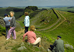 Near Housteads on Hadrian's Wall