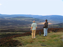 On the Tomintoul road in the Cairngorms