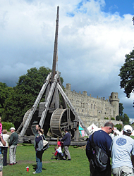 Warwick Castle - trebuchet